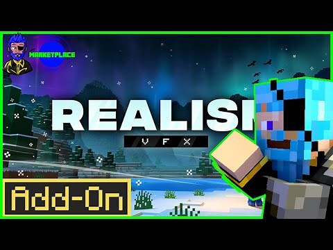 Daz Man Checks Out Realism VFX Add On In Minecraft Bedrock
