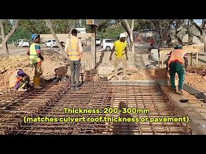 Approach Slab Design & Installation | Reinforcement Connection to Culvert.