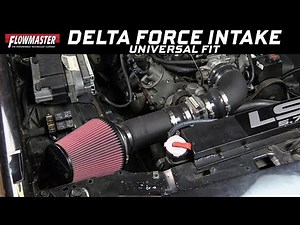 Install: Delta Force Universal Performance Air Intake System 615400