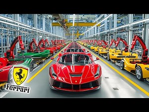 See How FERRARI Produces Cars in the Ferrari Factory !