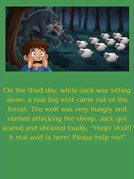 The Boy Who Cried Wolf | Moral Story for Kids in English