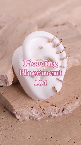 Piercing Placement Guide with By Charlotte Jewellery