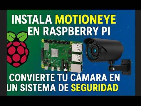 🎥 Install MotionEye on Raspberry Pi 🛡️ Turn your camera into a security system
