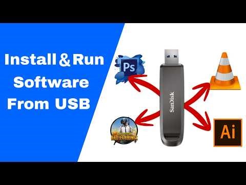How to Install PC Games and Software in Pendrive | USB Mein Software Install Kaise Kare