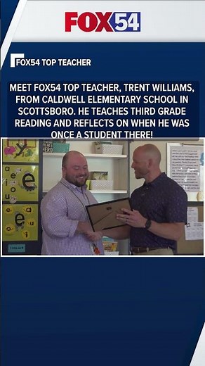 FOX54 Top Teacher: Trent Williams