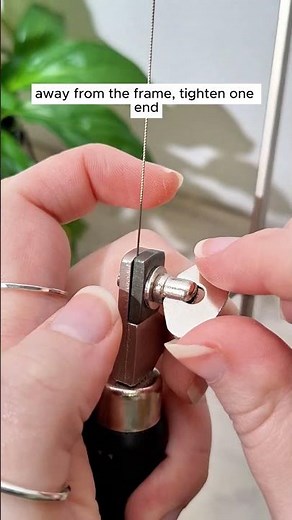 How To Set Up a Jeweller's Saw 💪🪚⁠