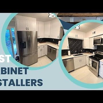 KITCHEN CABINET WITH RISER MOLDING INSTALLATION