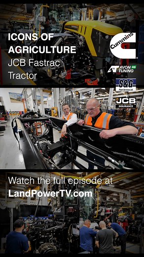 Full frame chassis - Building the JCB Fastrac tractor #farming #machinery #innovation #technology | LandPower TV