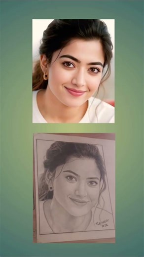 Real vs drawing #pencilportrsit #art #drawing #drawingideas #sketch