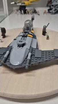 Lego Star Wars, The Book of Boba Fett, The Mandalorian's N-1 Starfighter, Set Number 75325.