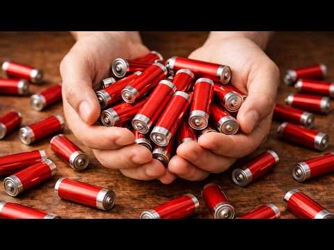 🔋 Never Buy New AA Batteries Again! Restore and Recharge Them with This Super Simple DIY Trick