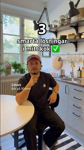 Smarta kökslösningar hemma hos Linus💡#IKEA #IKEASverige #IköketmedIKEA