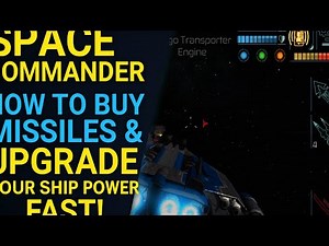 “Space Commander Guide: How to Buy Missiles & Upgrade Your Ship Power Fast!”