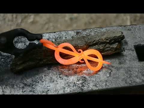 Forging a MEDIVAL Barrette Hair Pin