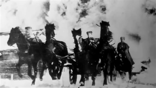 Buried in snow: The Eastern Front reality
