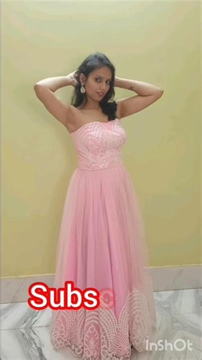 Katrina Kaif gown inspired outfit ✨️ 😍 outfitfromscratch 11/100