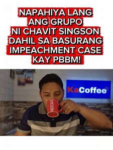 Mga beterano daw sina Chavit, Mike Defensor at si Topacio. Mga beterano pero bakit de*ad on arrival ang impeachment case nila kay PBBM? | KaCoffee