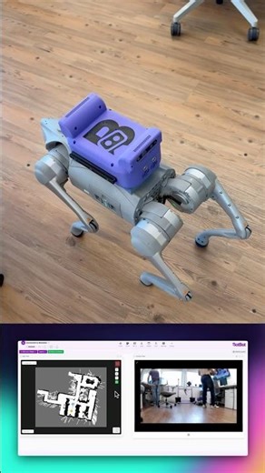 Autonomous navigation with BotBot. #robot #robotics #technology