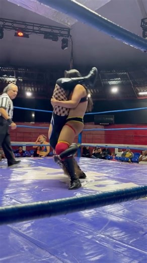 Sagiterious Recio Styles Clash 😱 #stylesclash #shorts #womenswrestling