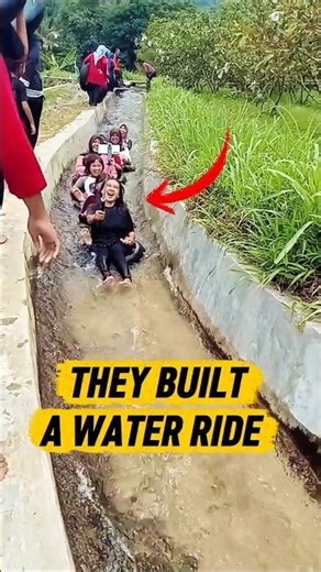 This Homemade Water Ride Actually Worked!