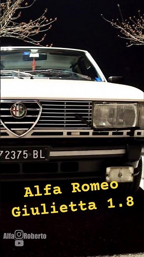 Alfa Romeo Giulietta 1.8 #alfaromeo #alfaromeogiulietta #alfisti #alfaholics #80s