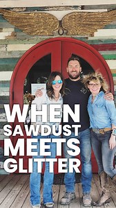 6.3K views · 273 reactions | 蝹⚒️✨ When sawdust & glitter collide you...