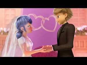 🐞WEDDING LADYBUG AND CAT NOIR MIRACULOUS 🐞Свадьба Маринетт и Адриана | Леди Баг и Кот Нуар