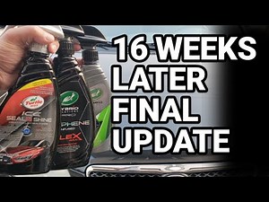 FINAL UPDATE + Rinse Wax Application | Seal N Shine VS Graphene Flex Wax VS Ceramic Spray Coating
