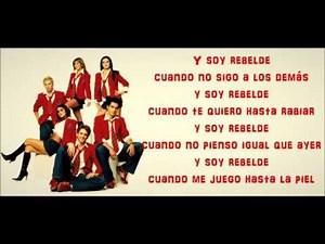 Rebelde (letra) RBD
