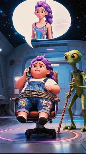 Kidnapped by Aliens!? Her Mom Turned Into a Space Hero! 😱#shorts #scifi #alien #mom #space #UFOs