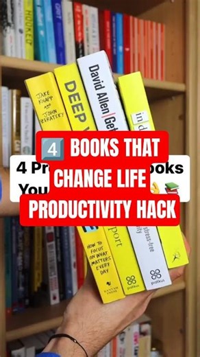 Books That Change Your Life l Productivity Hack🚀📖 #booktok #productivitybooks #bookshorts #viralplzz