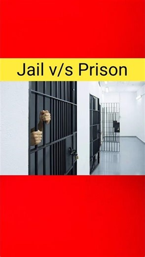 Jail vs Prison Difference Explained 🔥 Most People Don’t Know This!