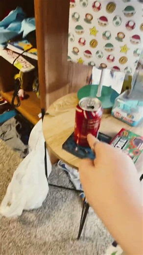 My Coca-Cola exploded now I have no more Coke