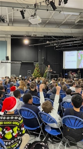 Redbridge Community School on Instagram: "What a fantastic Year 7 Celebration Assembly 🎉 So many achievements recognised with tutor awards, lesson awards, and (of course) plenty of Mars bars and chocolate being launched at the crowd🍫👏 The highlight was an incredible performance from the Year 11 band 🎶 A brilliant way to celebrate hard work, effort, and talent! #Year7Celebration #CelebratingAchievement #SoProud #TutorAwards #LessonAwards #HardWorkPaysOff #SchoolCommunity #Year11Band #Assembly