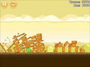 Official Angry Birds Walkthrough Mighty Hoax 5-4