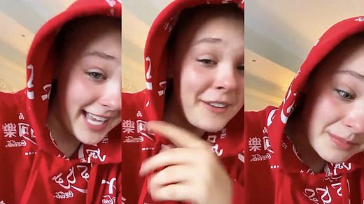 JoJo Siwa in tears after saying goodbye to long-distance girlfriend