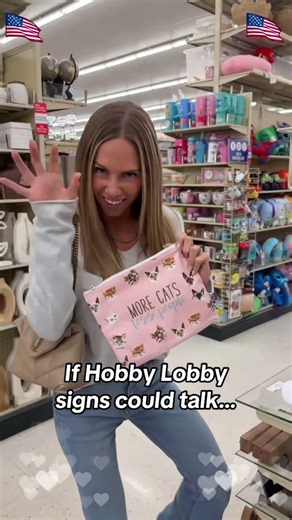 Reading signs at Hobby Lobby😂P2.0 #funny #reading #short #funnyshorts #funnyvideo
