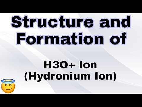Structure and formation of H3O+ ion | Hydronium ion | Inotganic Chemistry