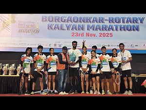 High-Energy Jump Rope Showcase at Borgaonkar Rotary Kalyan Marathon 2025 | Rule The Ropes India 🇮🇳