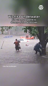 Earlier this week, dramatic rescues unfolded in Wichita, Kansas, as fast-rising floodwaters overwhelmed roadways. On Tuesday, fire crews pulled multiple drivers from submerged cars after the city was hit with intense rain and “dangerous flooding,” according to the National Weather Service. As of several days later, residents are still cleaning up and officials are reminding everyone: don’t cross water-covered roads. Wichita Fire said it responded to 77 submersion calls in just one day. “Take a d