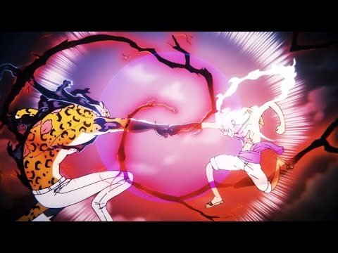 onepiece ルフィvs ルッチ 再戦 ⚔🐆 luffy vs lucci #onepiece #anime