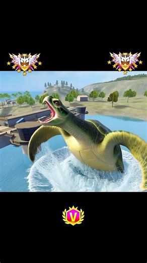 Giant Turtle Attack! 🐢 Can SK Sabir Boss Save the Baby? 😱 #freefire. #shortfeed #shortviral