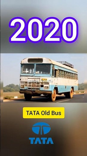 TATA Bus Evolution (1950–2025) | India’s Road Legend 🇮🇳 #Shorts