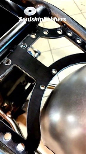 This Mount Changed the Look of the Springer Chopper - SSB customs #custommotorcycle #chopperstyle