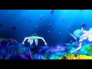Underwater girl anime #10