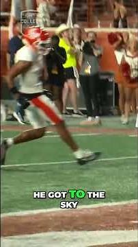 Jelani McDonald's Incredible Interception: Amazing Vertical! #shorts