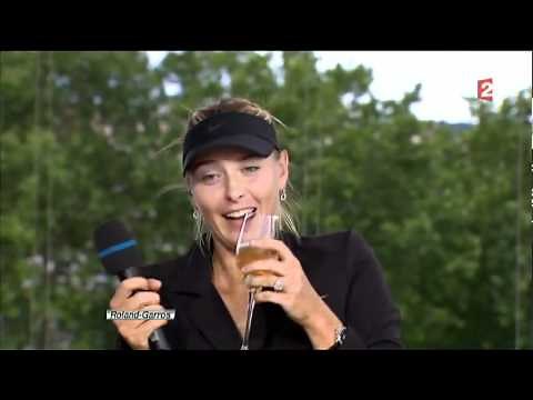 Maria Sharapova Interview after victory in Roland Garros 2012