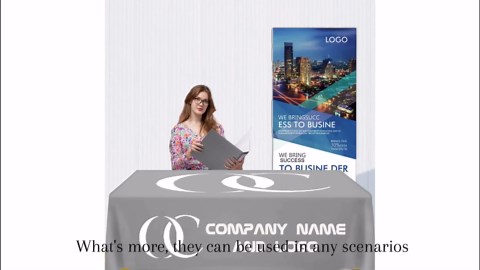 Custom Table Cloth with Business Logo Text, Custom Tablecloth Rectangle Table, Personalized Table Cloth for Business Tradeshow Events for Birthday Wedding Anniversary Decoratio (5FT)