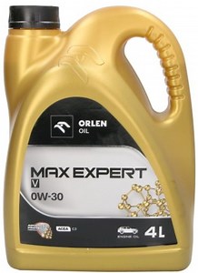Engine oil ORLEN MaxExpert V 0W30 4l MB 229.52 VW 504 00, QFS702B40 | AUTODOC price and review