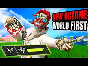 NEW OCTANE REWORK 20 KILLS WORLD FIRST (Apex Legends Gameplay)